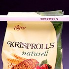 Bag sealing clips for Krisp Rolls brand promotion