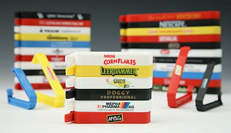 Reusable bag sealing clips to promote your brand