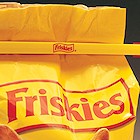 Pet food bag sealing clips for Friskies cat food promotion
