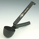Reusable scoop used for coffee promotion
